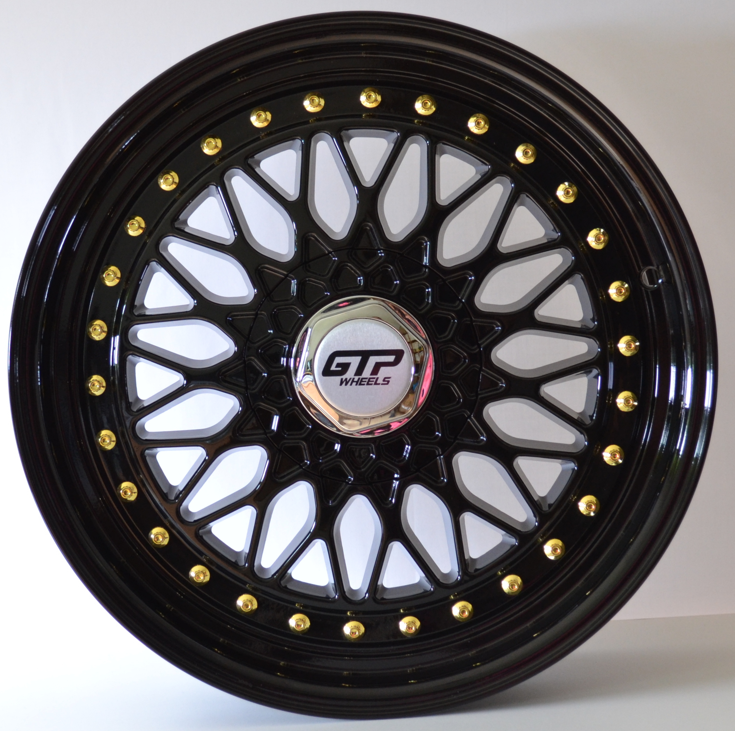 GTP 040 7.5X17 8X100/108 ET35 Black/GR Special Edition!!-351