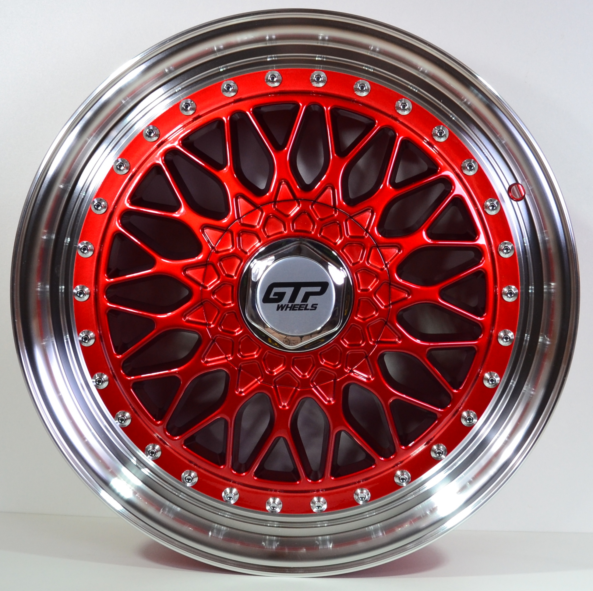 GTP 040 7.5X17 8X100/108 ET35 Candy red/PL -384