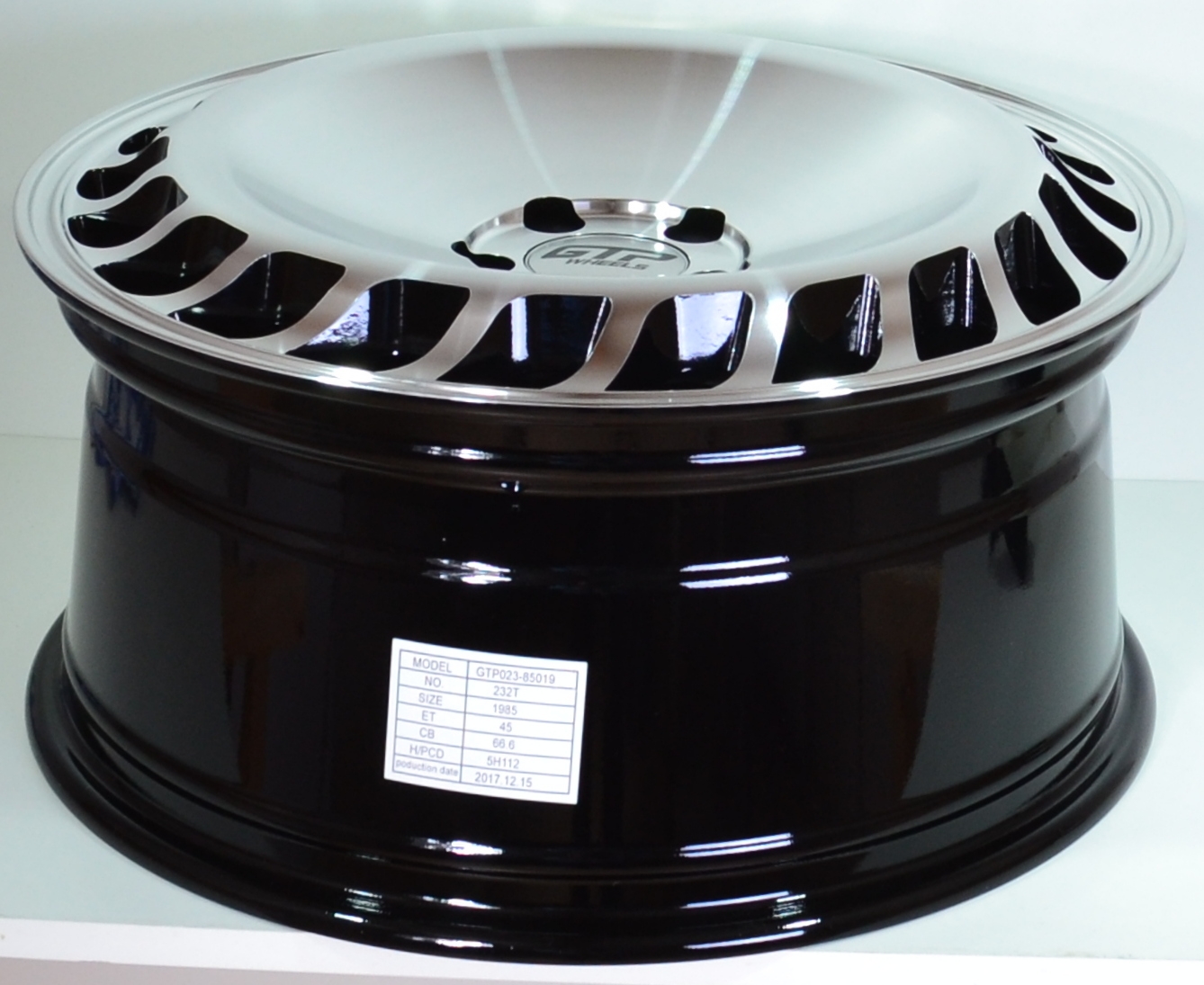 GTP 023 8.5X19 5X112 ET45 Black/PF-426